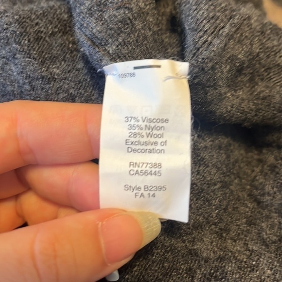 J. Crew Side-Button Elbow Patch Wool Blend Sweater Size M # B2395 - Picture 6 of 7